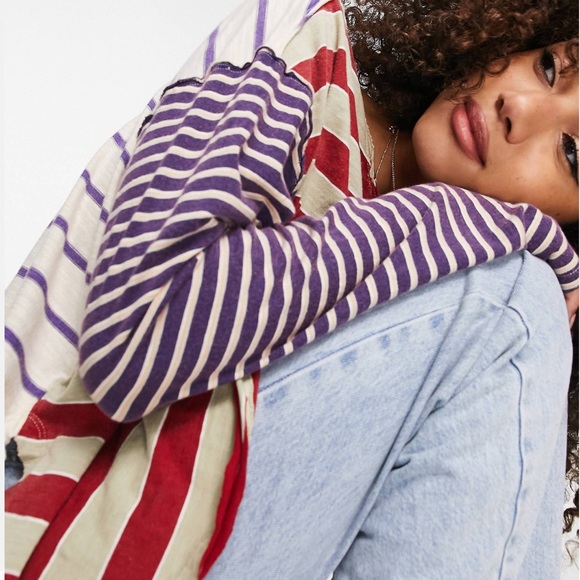 NWT Free People | Stripey Prep T-Shirt | XS - Picture 3 of 16